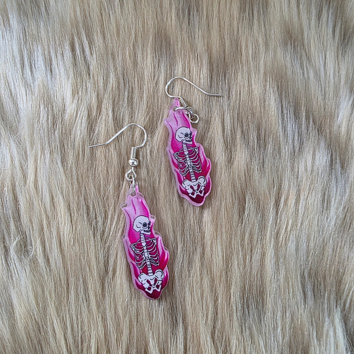 Hotter Than Hell Earrings Novelty Earrings Vintage Vibes Boutique