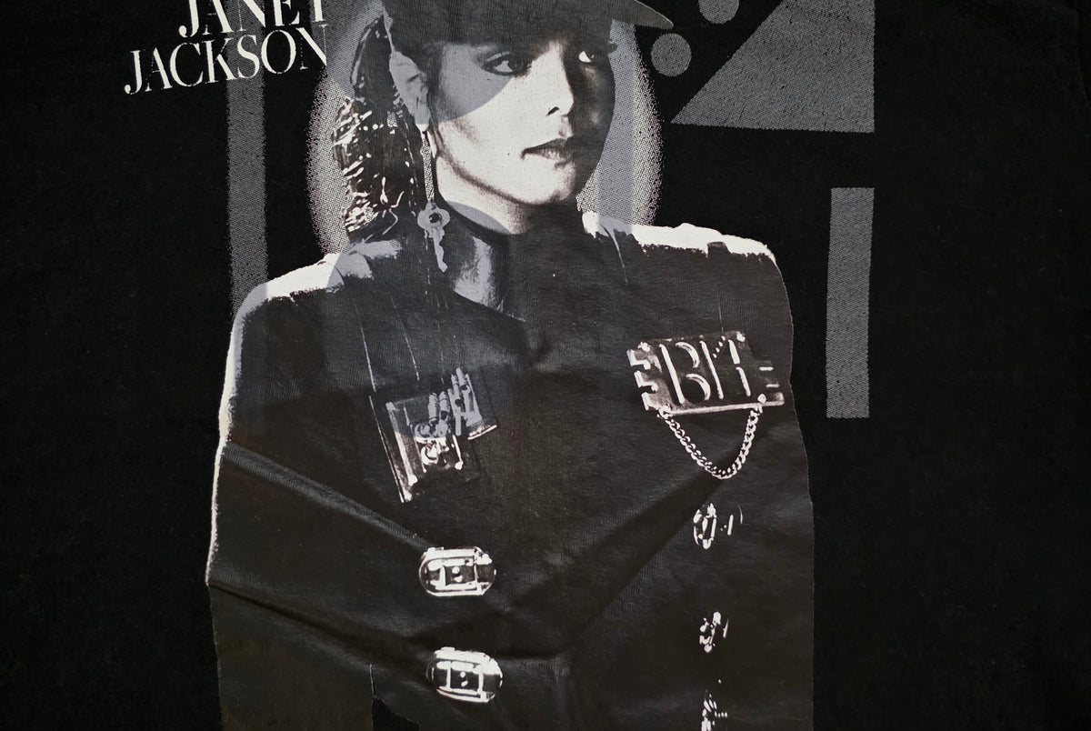 Janet Jackson Tee Band Tee Vintage Vibes Boutique