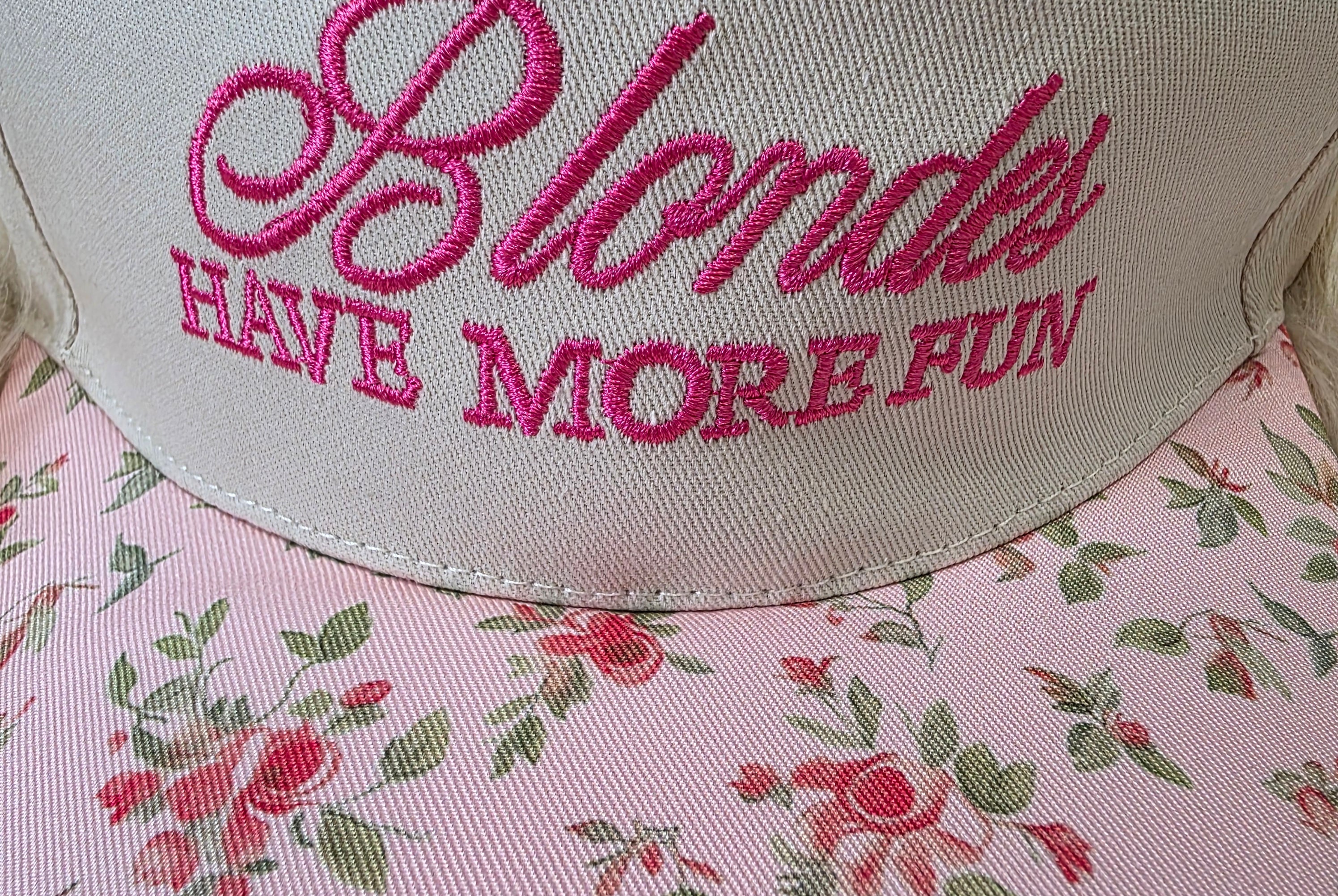 Have More Fun Hat Baseball hat Zenana