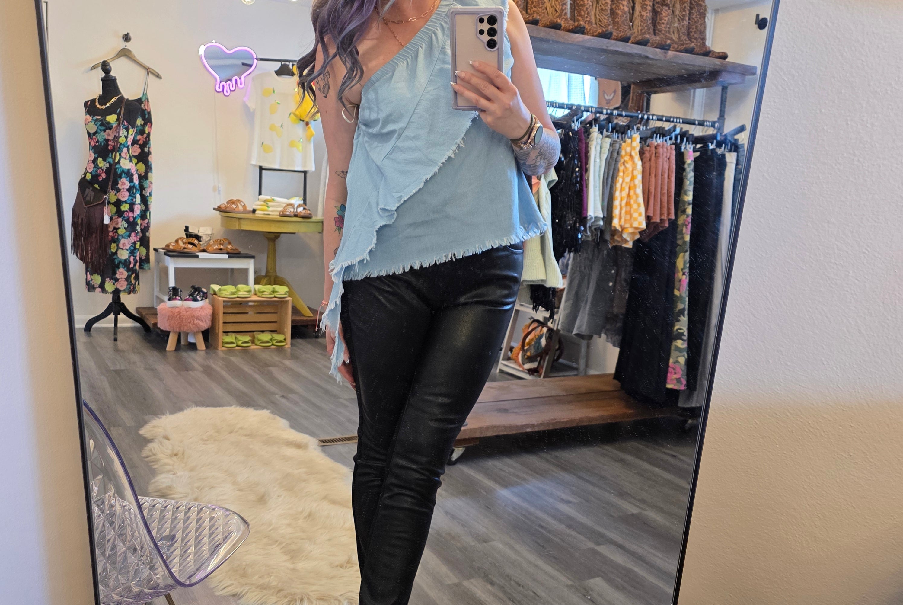 Coastal Breeze Tank Blouse Umgee