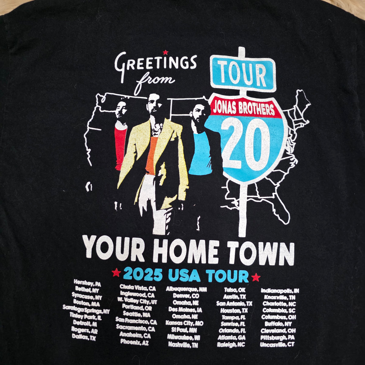 Jonas Bros Tee Vintage Vibes Boutique