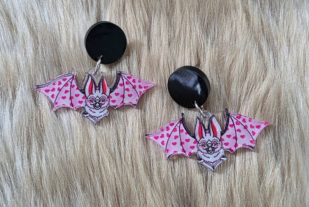 Love Bites Earrings Novelty Earrings Vintage Vibes Boutique