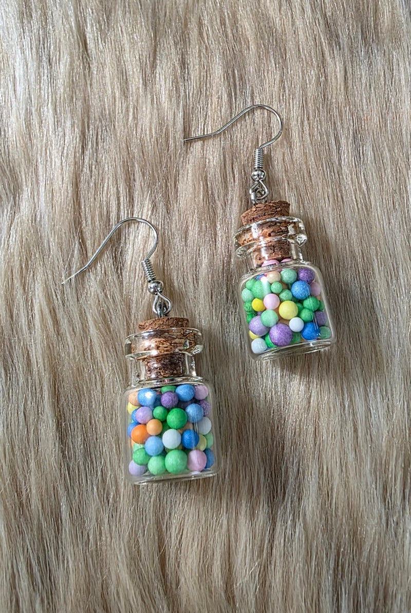 Candy Jar Earrings Novelty Earrings Vintage Vibes Boutique