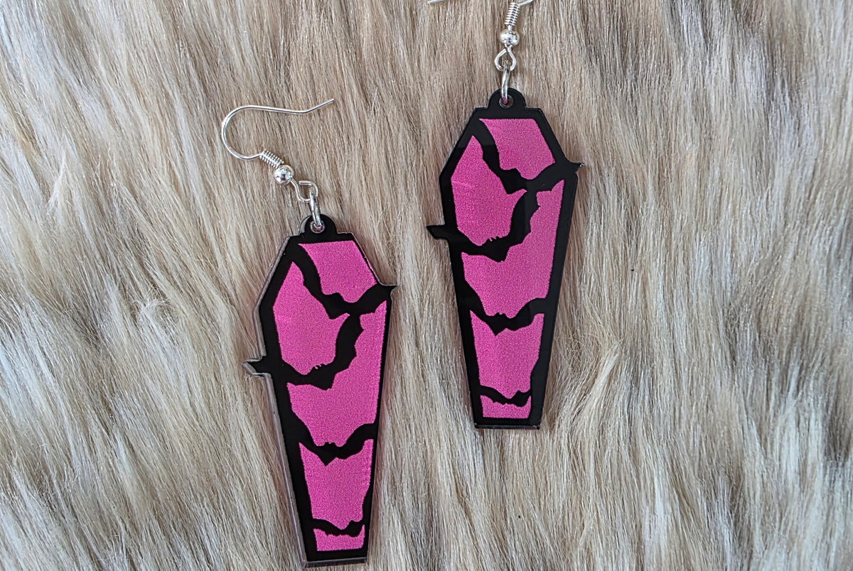 Bat to the Bone Earrings Novelty Earrings Vintage Vibes Boutique