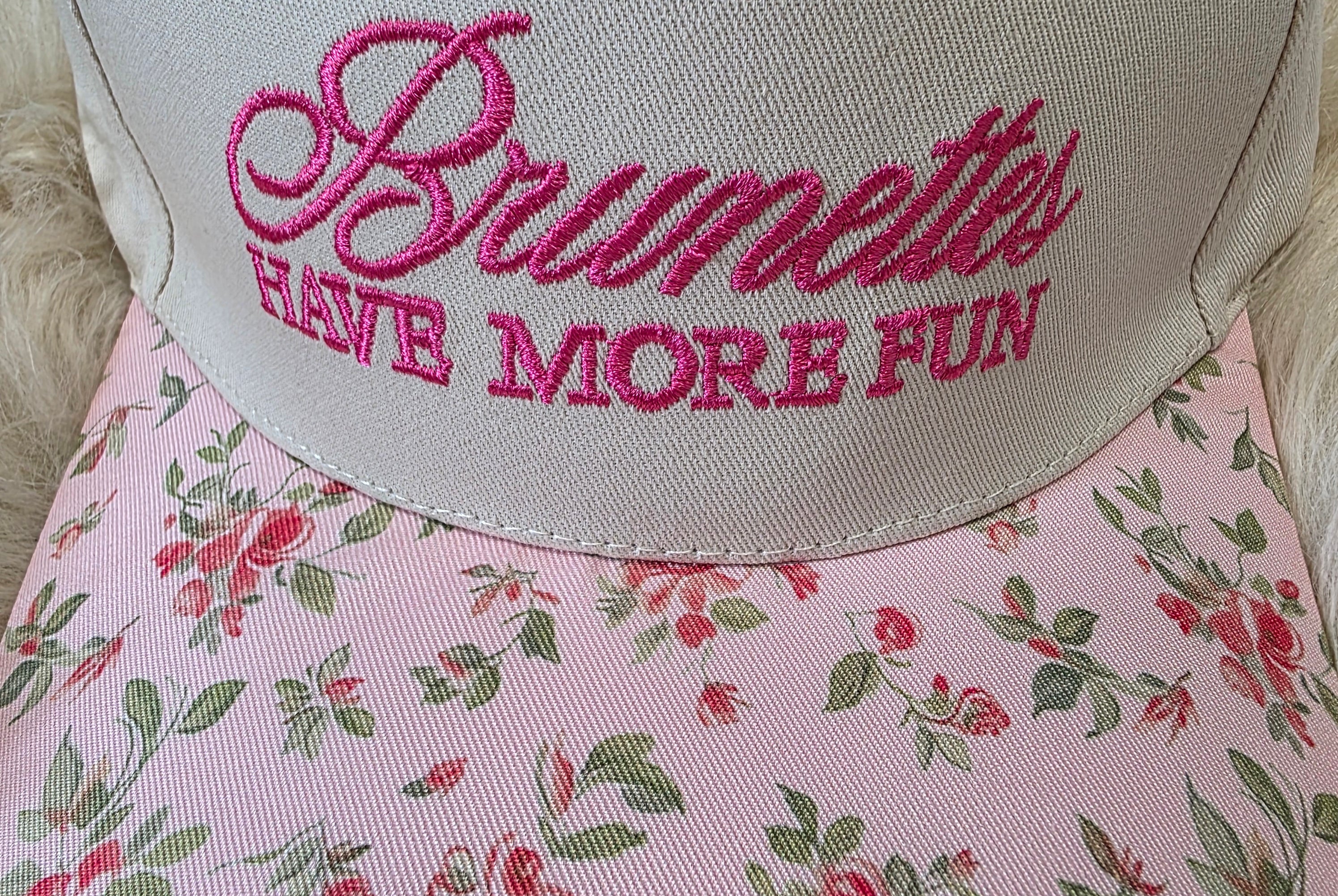 Have More Fun Hat Baseball hat Zenana