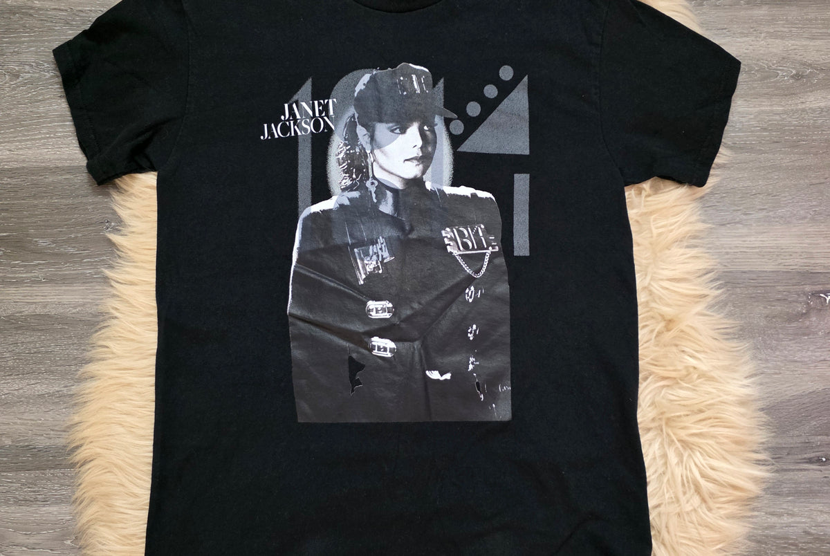Janet Jackson Tee Band Tee Vintage Vibes Boutique
