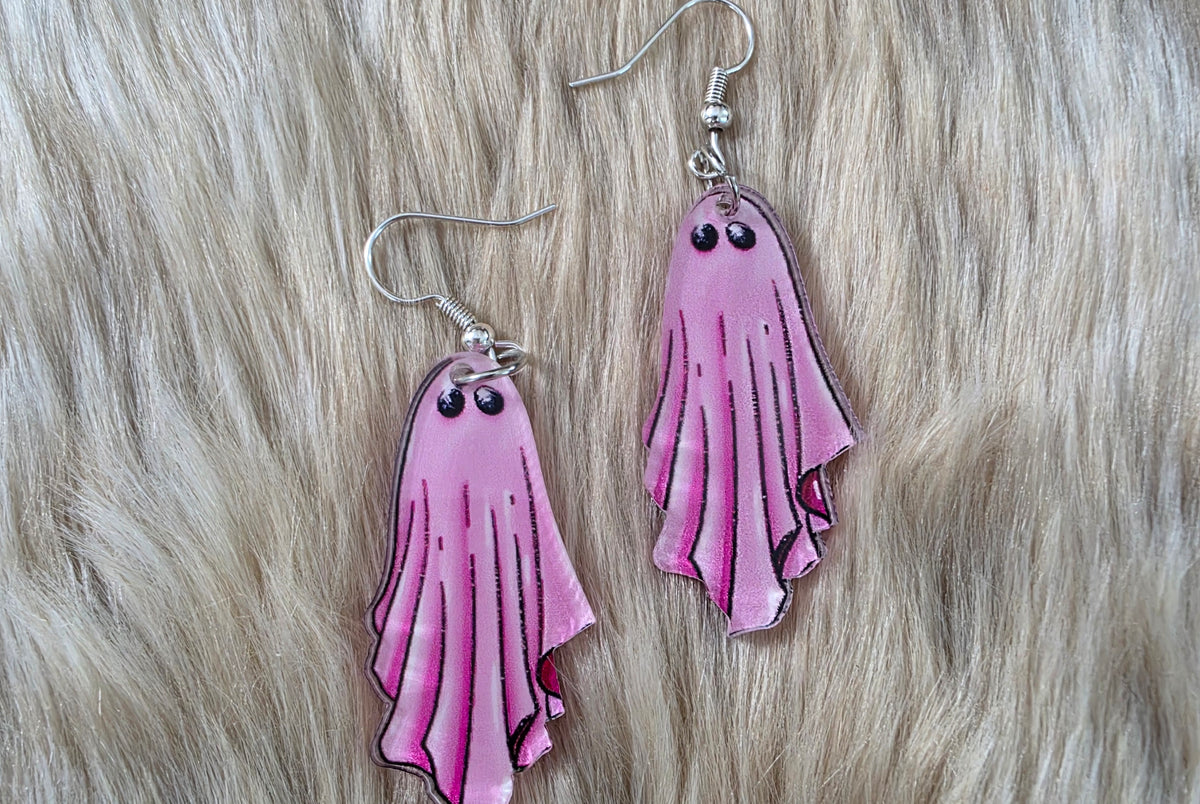 Under the Sheet Earrings Novelty Earrings Vintage Vibes Boutique