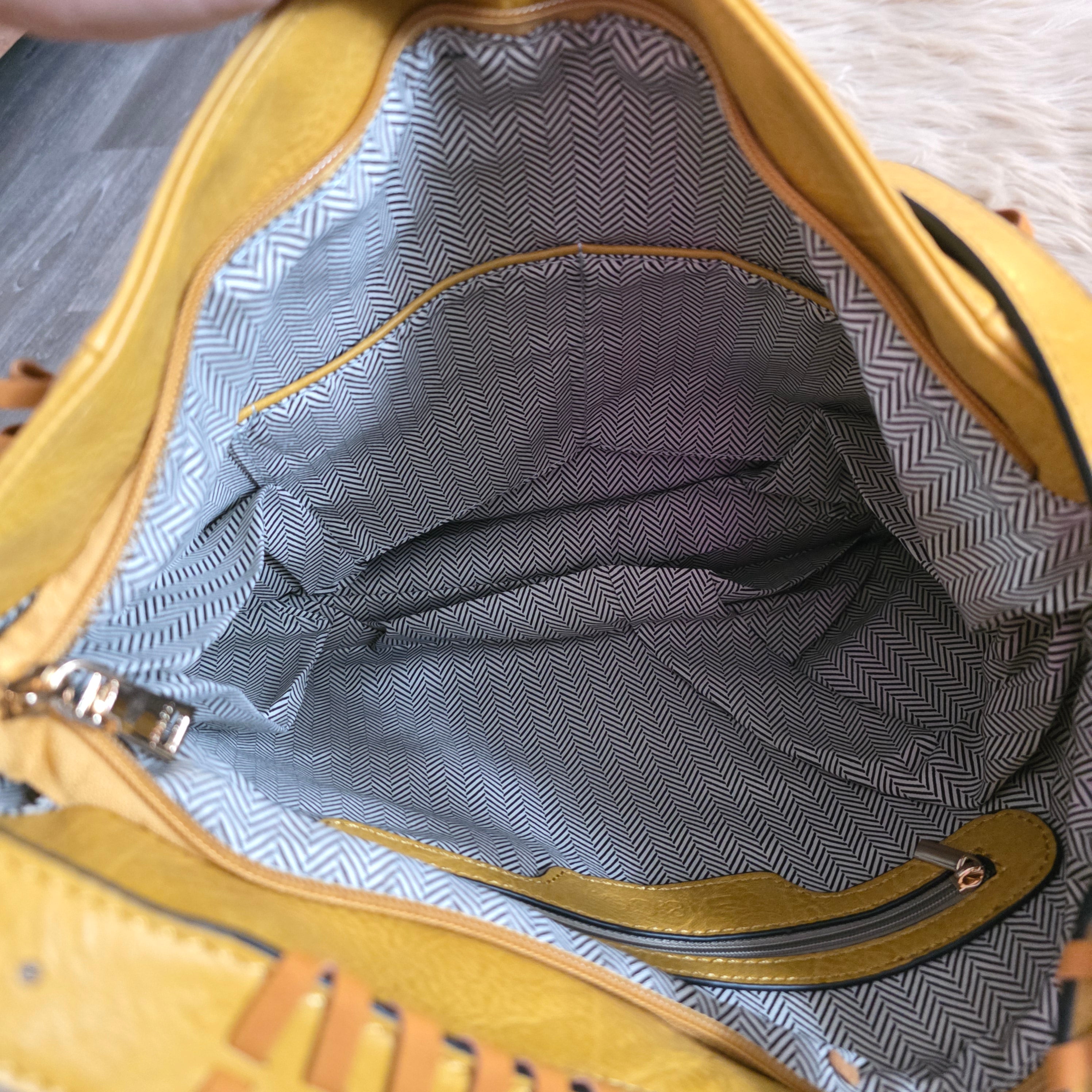 Gold Rush Tote Shoulder Bag Jen & Co.