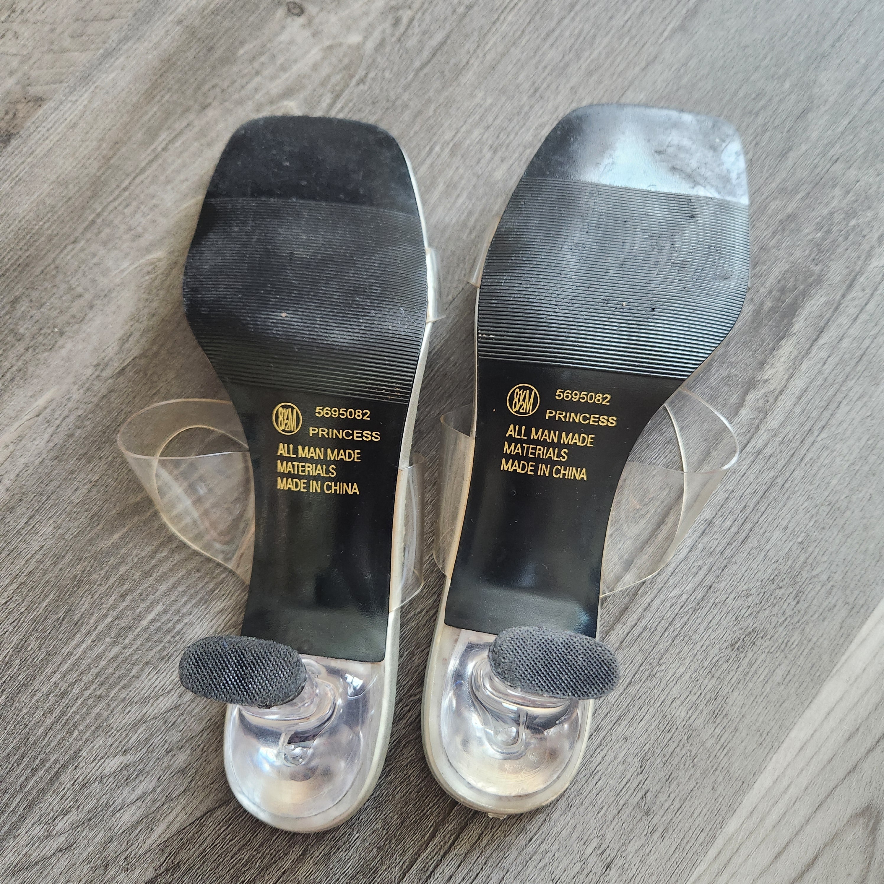 No Boundaries Clear Heels Vintage Vibes Boutique