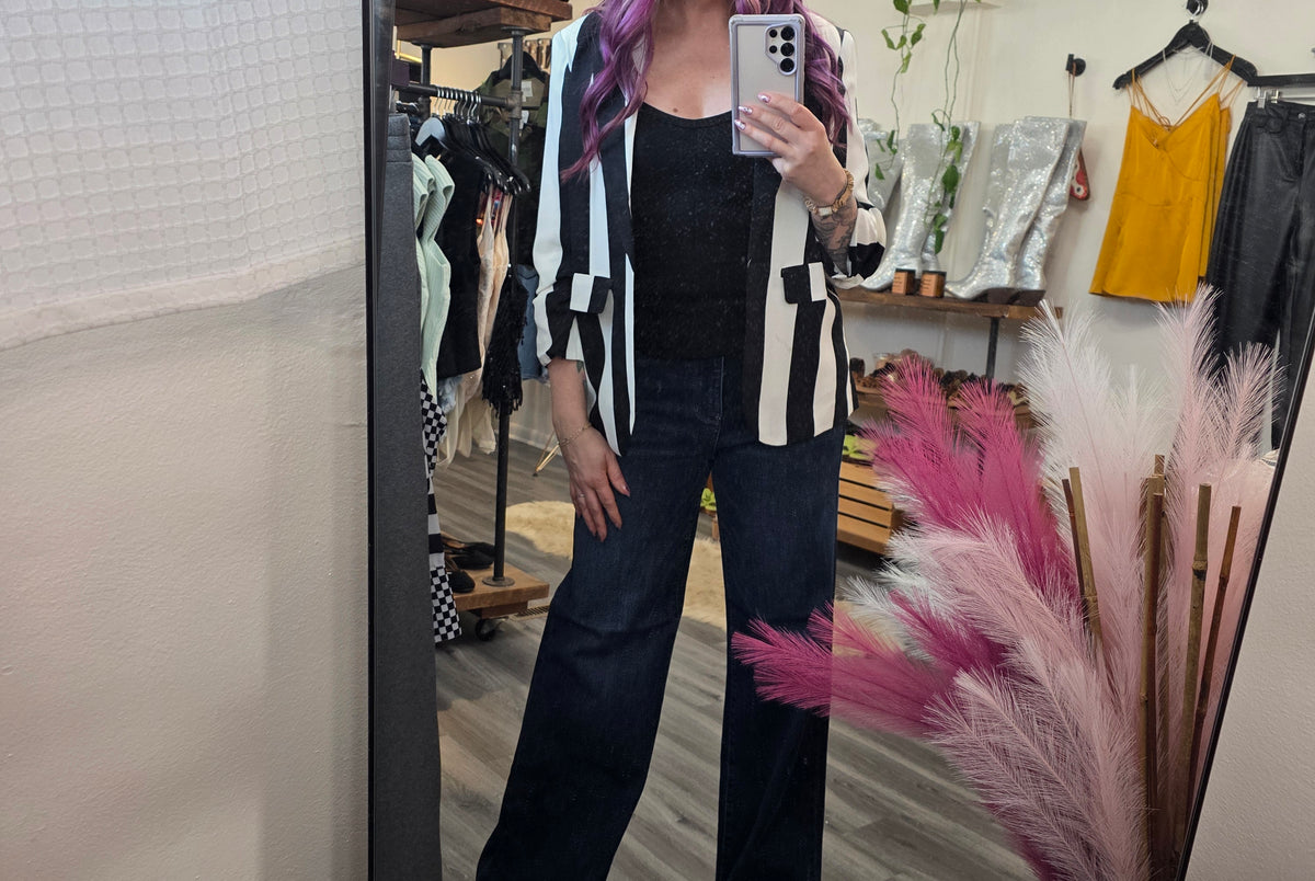 Line Break Blazer Blazer Oddi