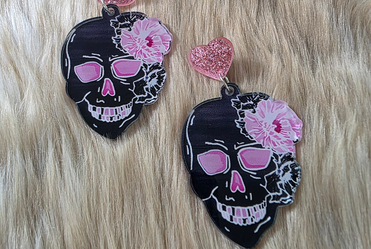 Pretty Dead Earrings Novelty Earrings Vintage Vibes Boutique