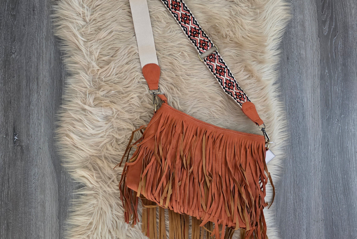 High Desert Fringe Crossbody Crossbody Bag Jen & Co.