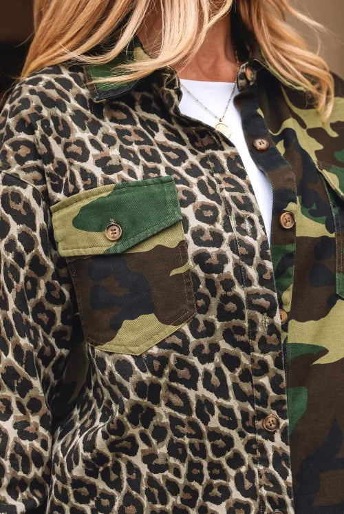 Untamed Spirit Shacket Shacket Vintage Vibes Boutique