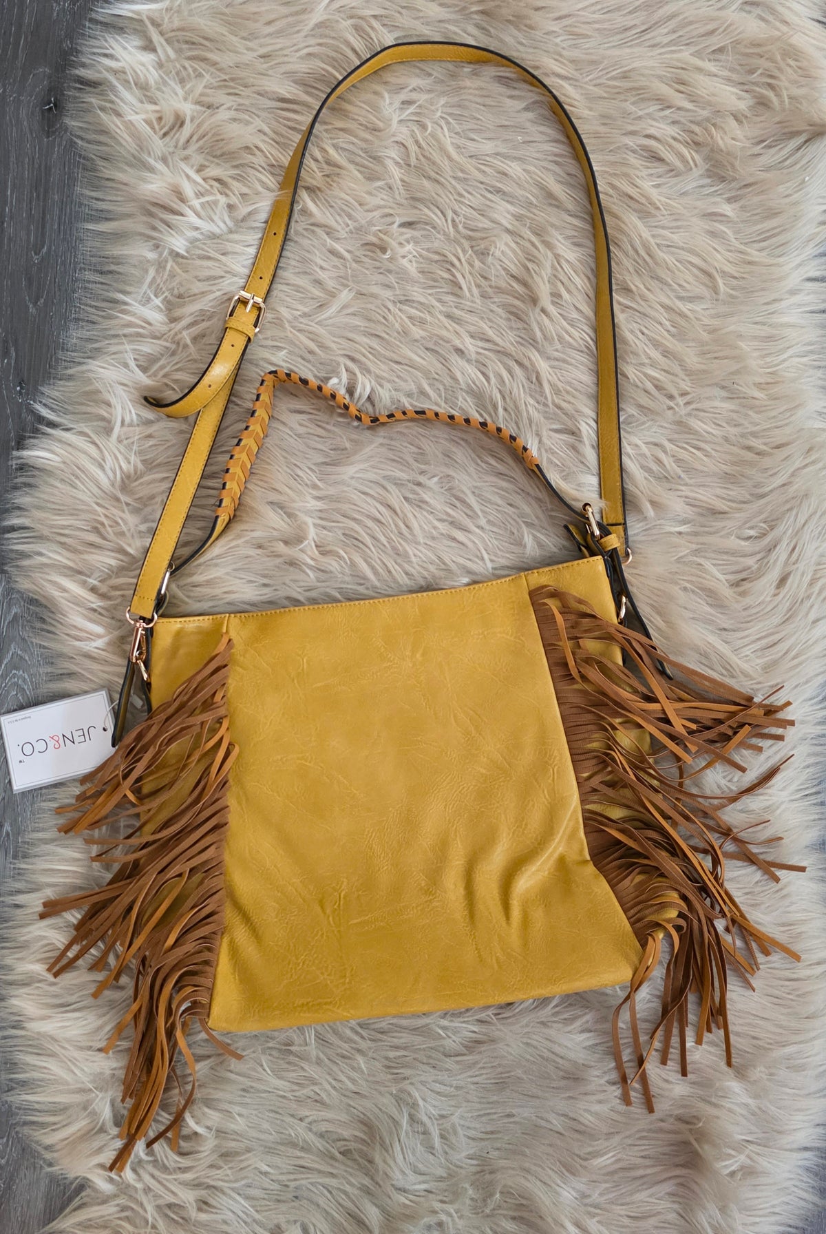 Gold Rush Tote Shoulder Bag Jen & Co.