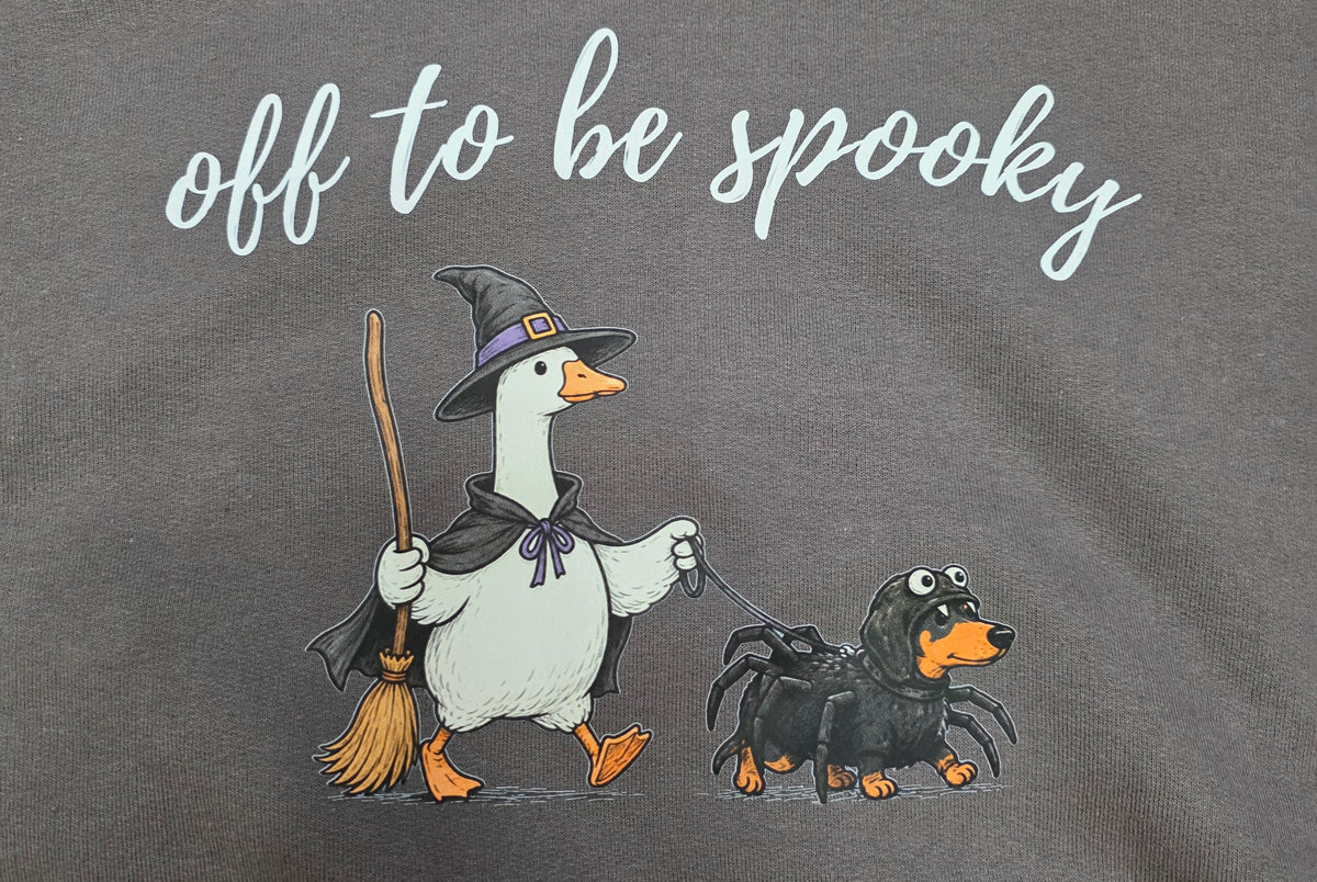 Off To Be Spooky Hoodie Graphic Tee Knox & Nell