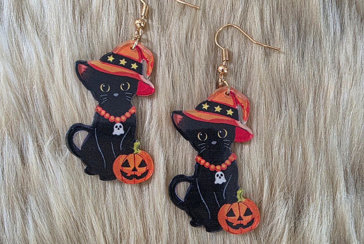 Salem Earrings Novelty Earrings Vintage Vibes Boutique