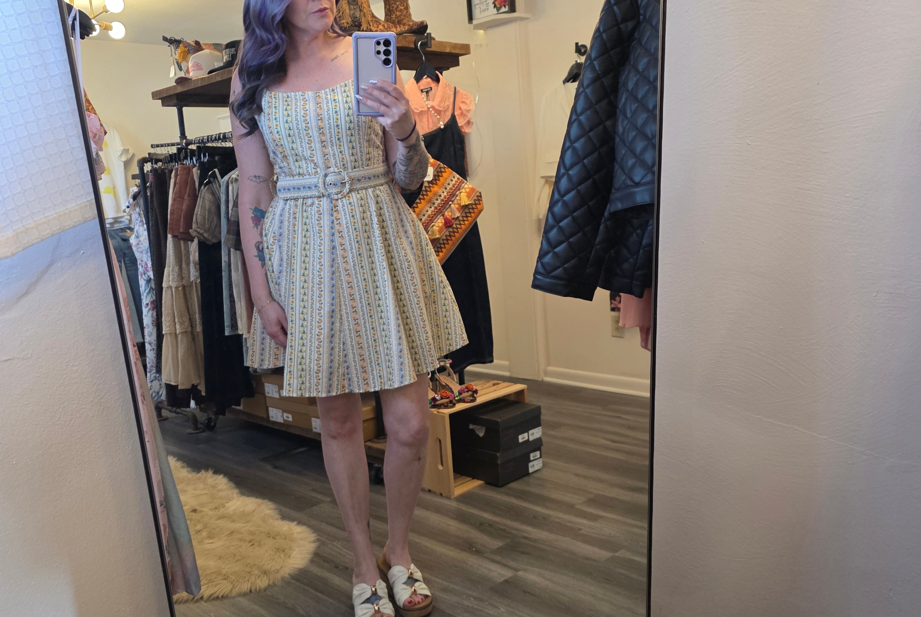 Clementine Coast Dress Mini Dress Hem & Thread