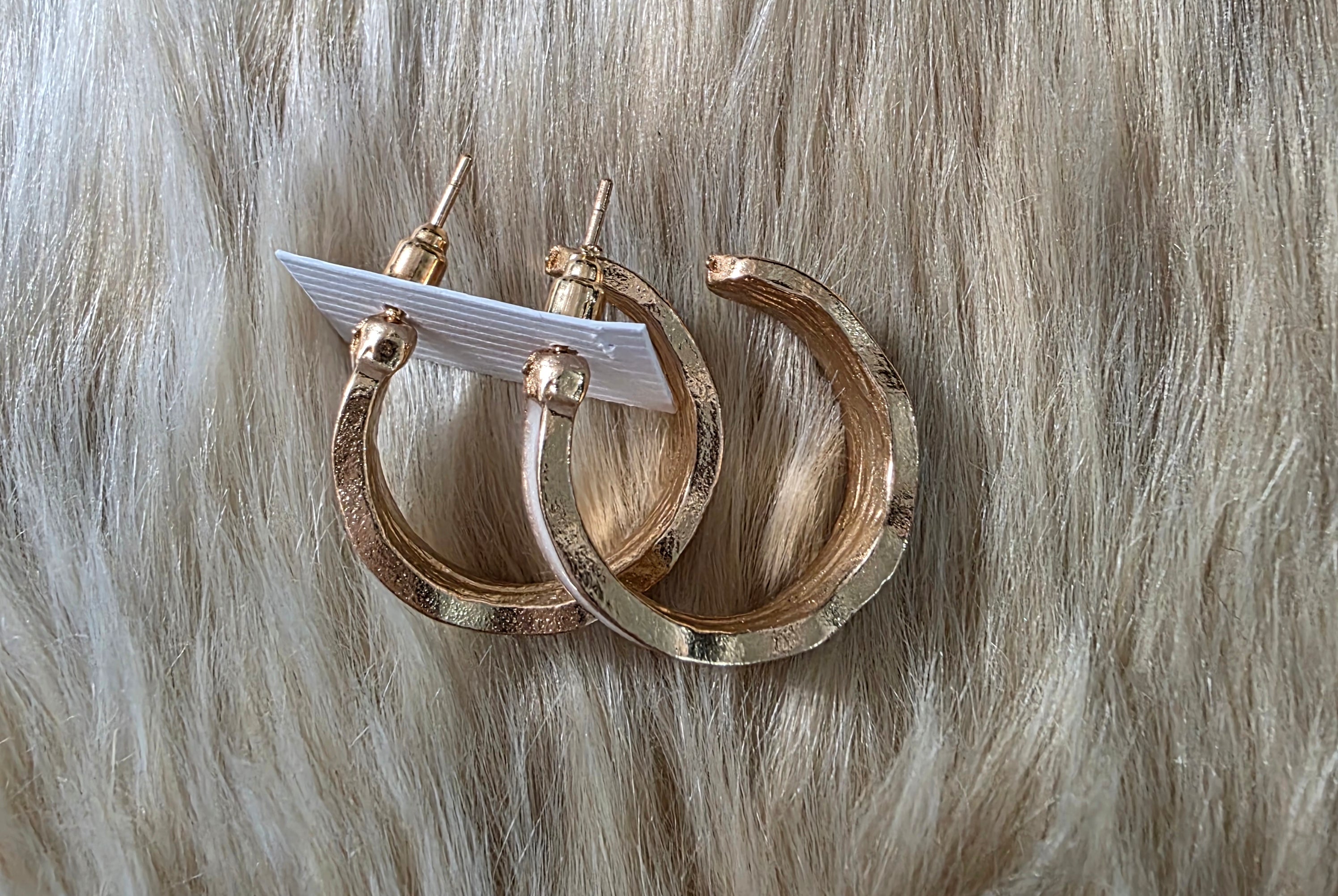 Pearl Glow Hoops Earrings Vintage Vibes Boutique