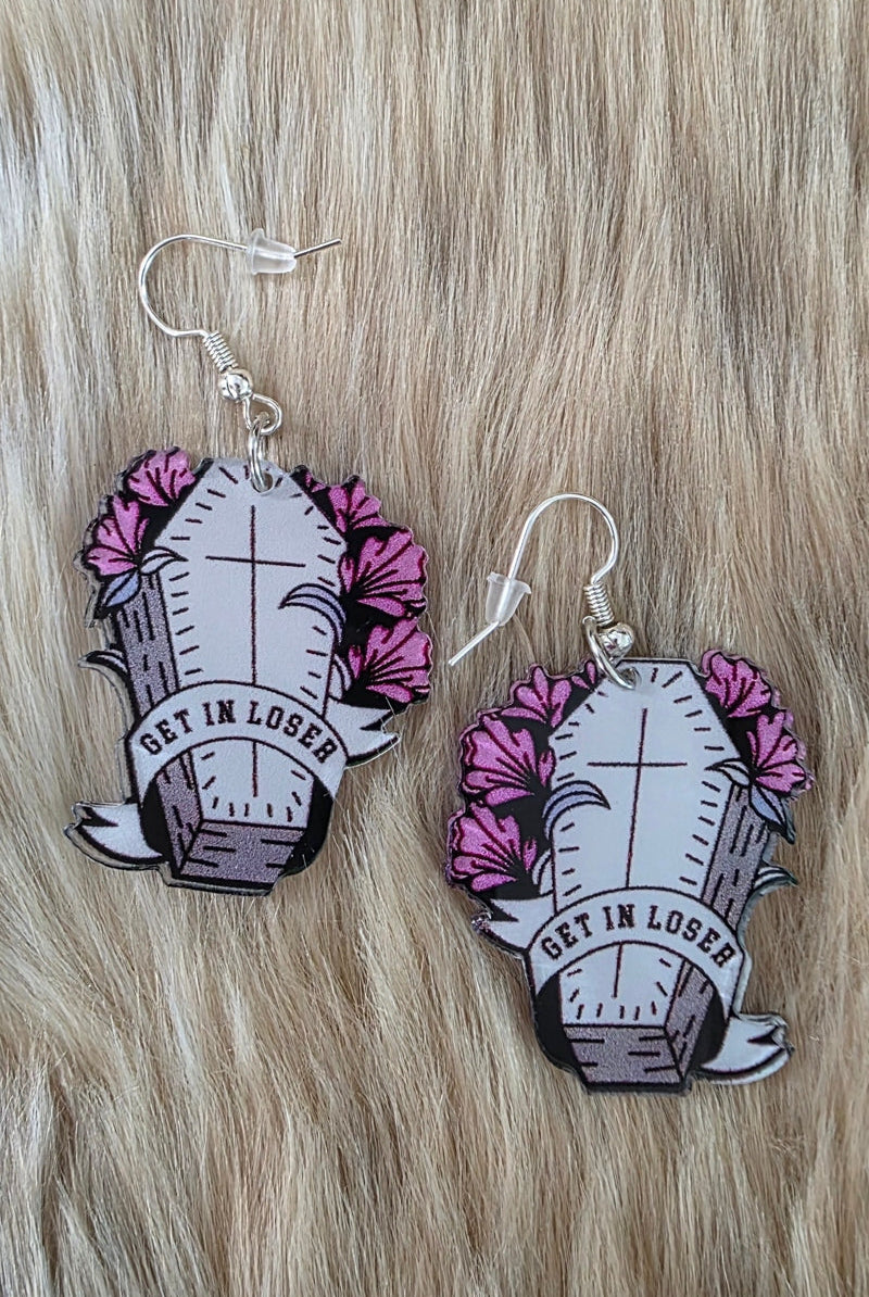 Loser Earrings Novelty Earrings Vintage Vibes Boutique