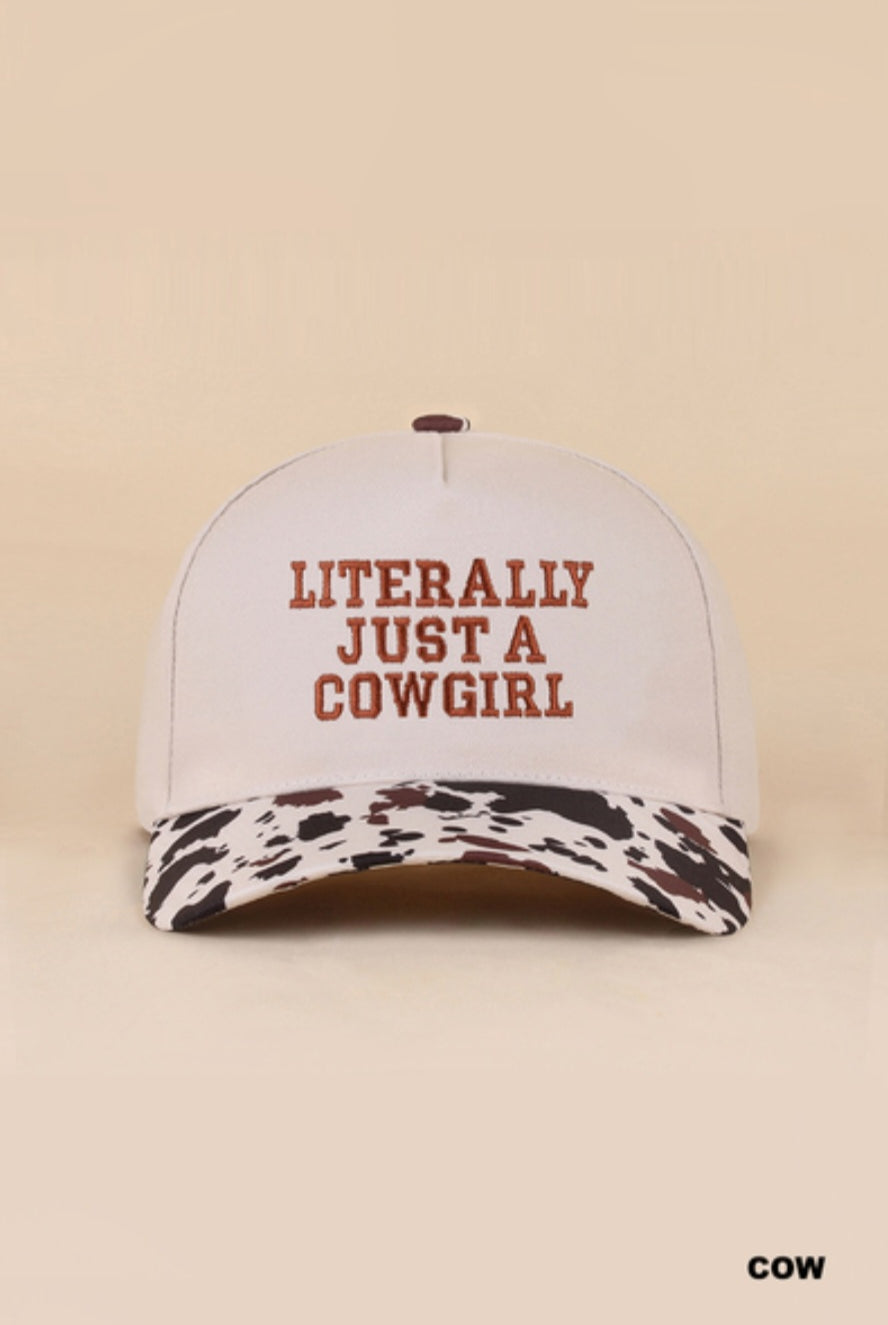 Just a Cowgirl Hat Baseball hat Zenana