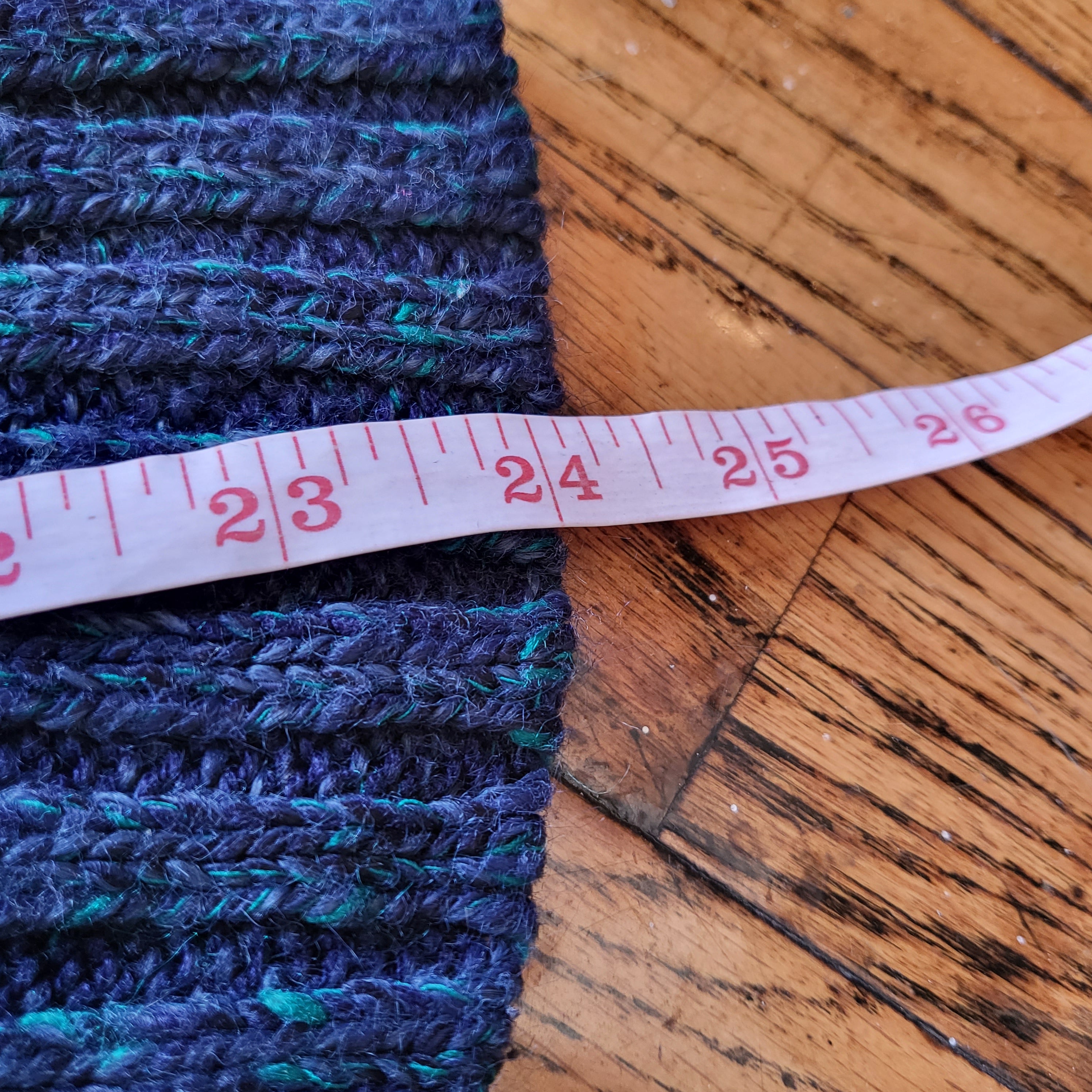 Stefano Basics Vintage Turtleneck Knit Sweater Blue and Green Size 3X/4X Vintage Vibes Boutique