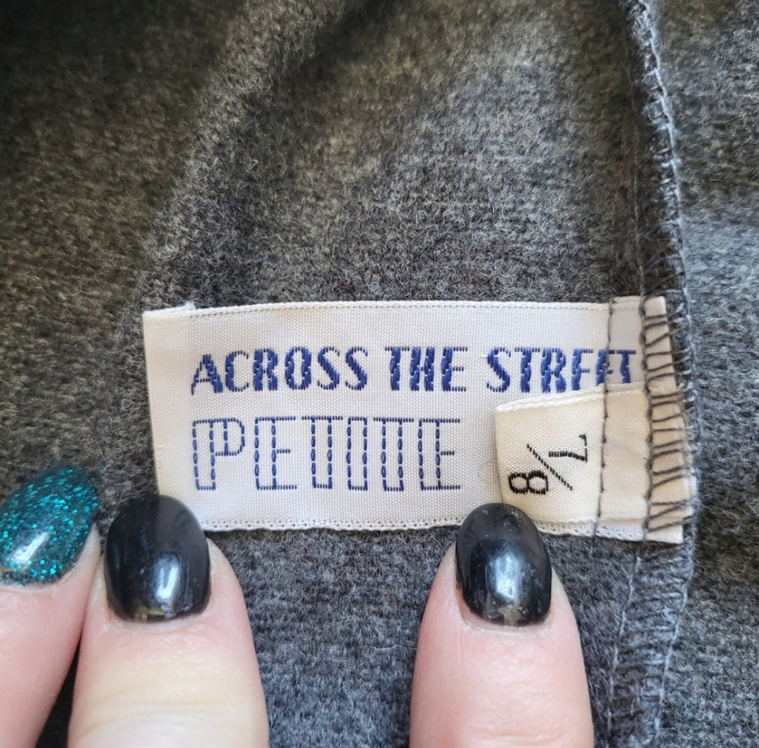 Across The Street Midi Skirt Size 7/8 Vintage Vibes 607