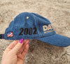 NASCAR Vintage 2002 Daytona International Speedway Denim Adjustable Strap Hat