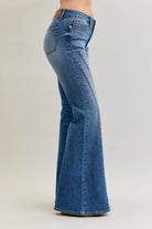 Jaqueline Double Seam Flares Flare Jeans Judy Blue Jeans MD 7(28)
