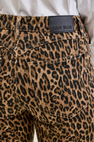 Stevie Leopard Jeans Flare Jeans Judy Blue Jeans