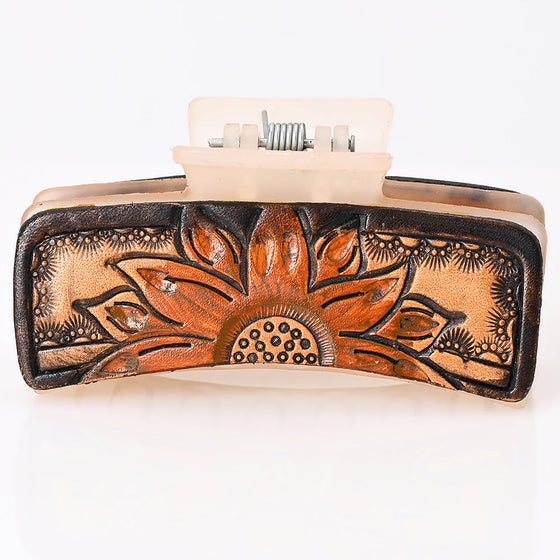 Leather Hair Clip American Darling