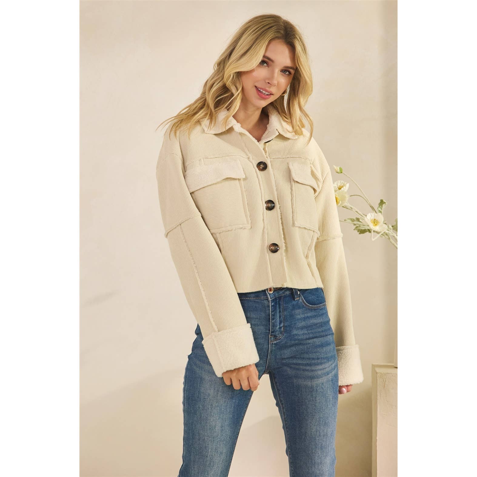Sunday Drive Shacket Jacket Veveret