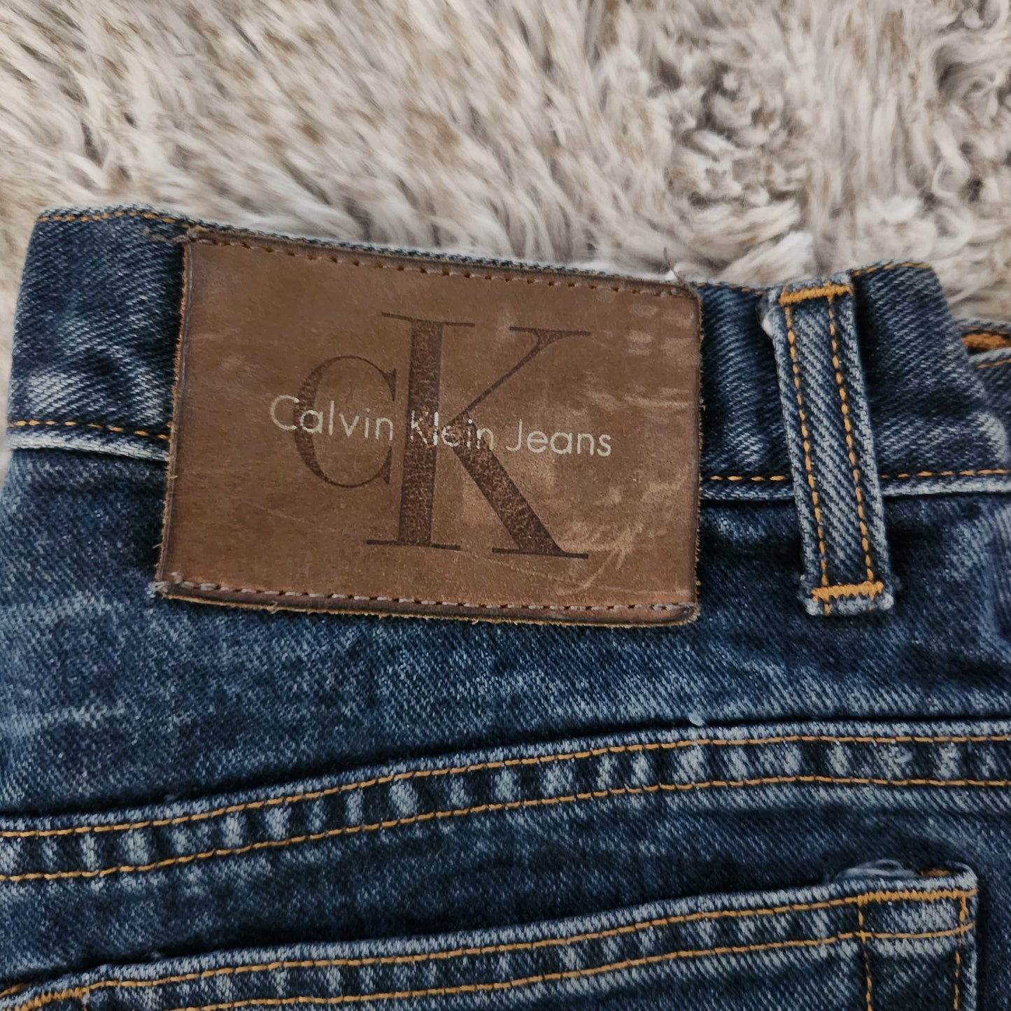Calvin Klein Jeans Vintage High Rise Straight Leg Mom Jeans Size 10  Vintage Vibes Boutique   