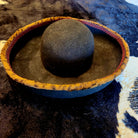 Whittall & Shon Vintage Bollman 100% Wool Felt Leopard Print Trim Church Hat  Vintage Vibes Boutique   