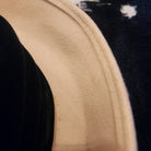 Importina Vintage Bollman 100% Wool Felt Bowler Hat Cream with Black Ribbon  Vintage Vibes Boutique   