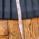 Leslie Fay Collections Vintage Pleated Midi Black Elastic Waistband Skirt Size 8  Vintage Vibes Boutique   