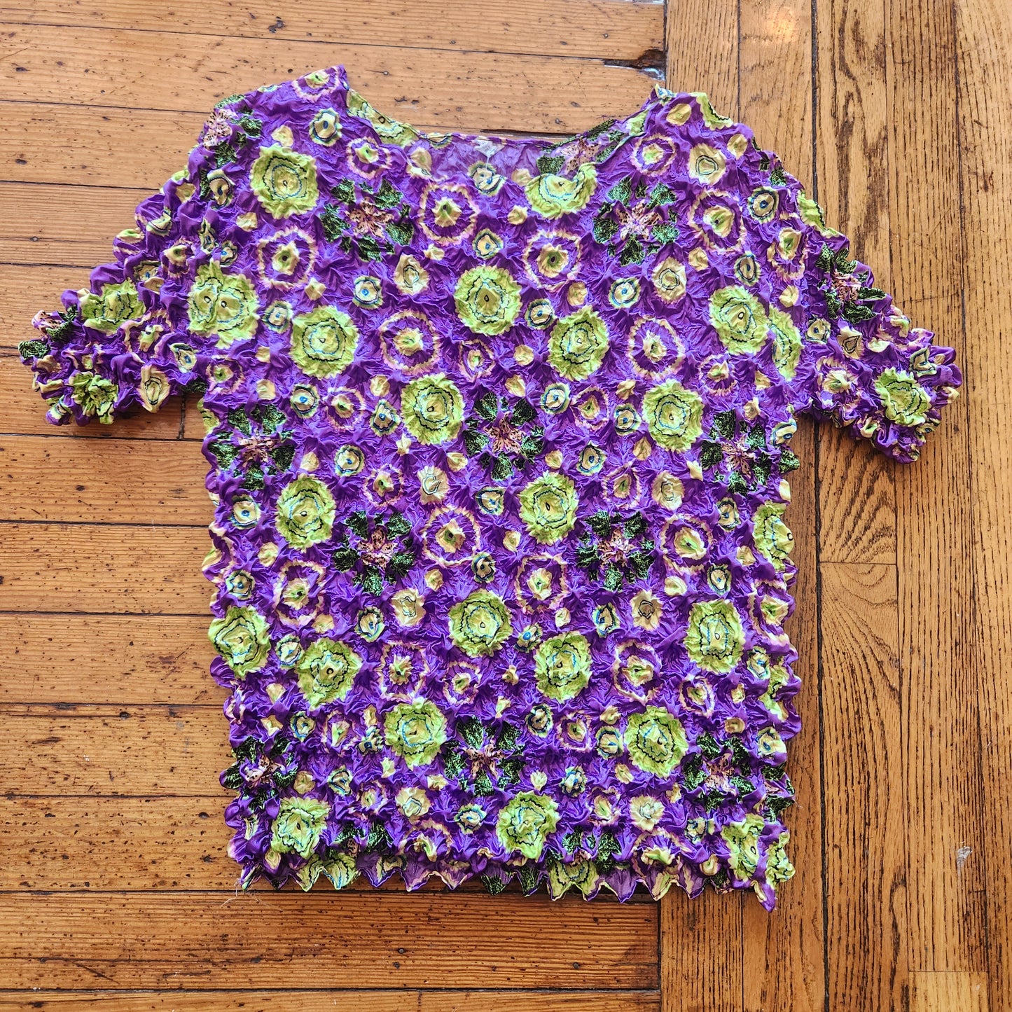 F.C. Tops Vintage Y2K Scrunch Top  Vintage Vibes Boutique   