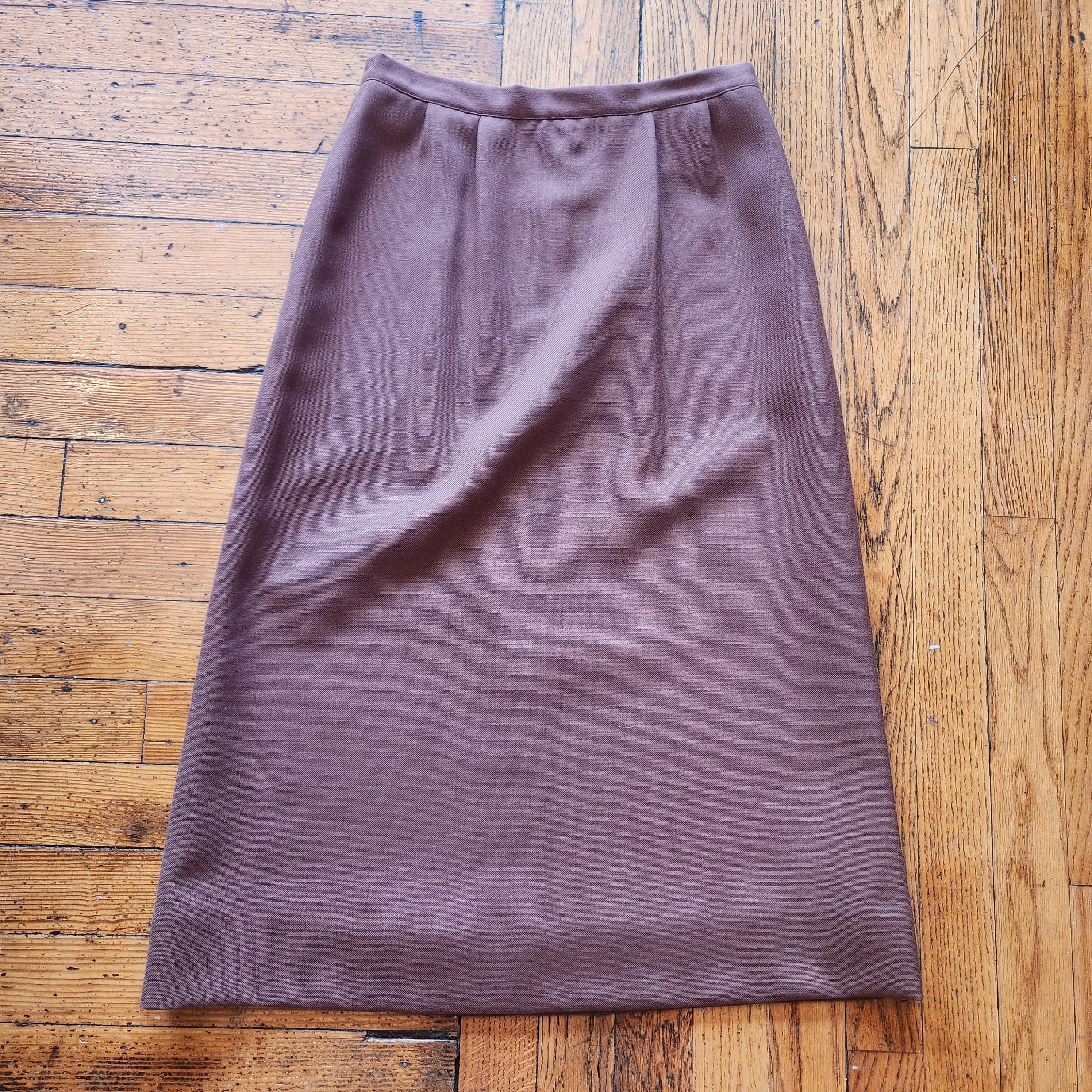 Vintage Woven A-Line Skirt