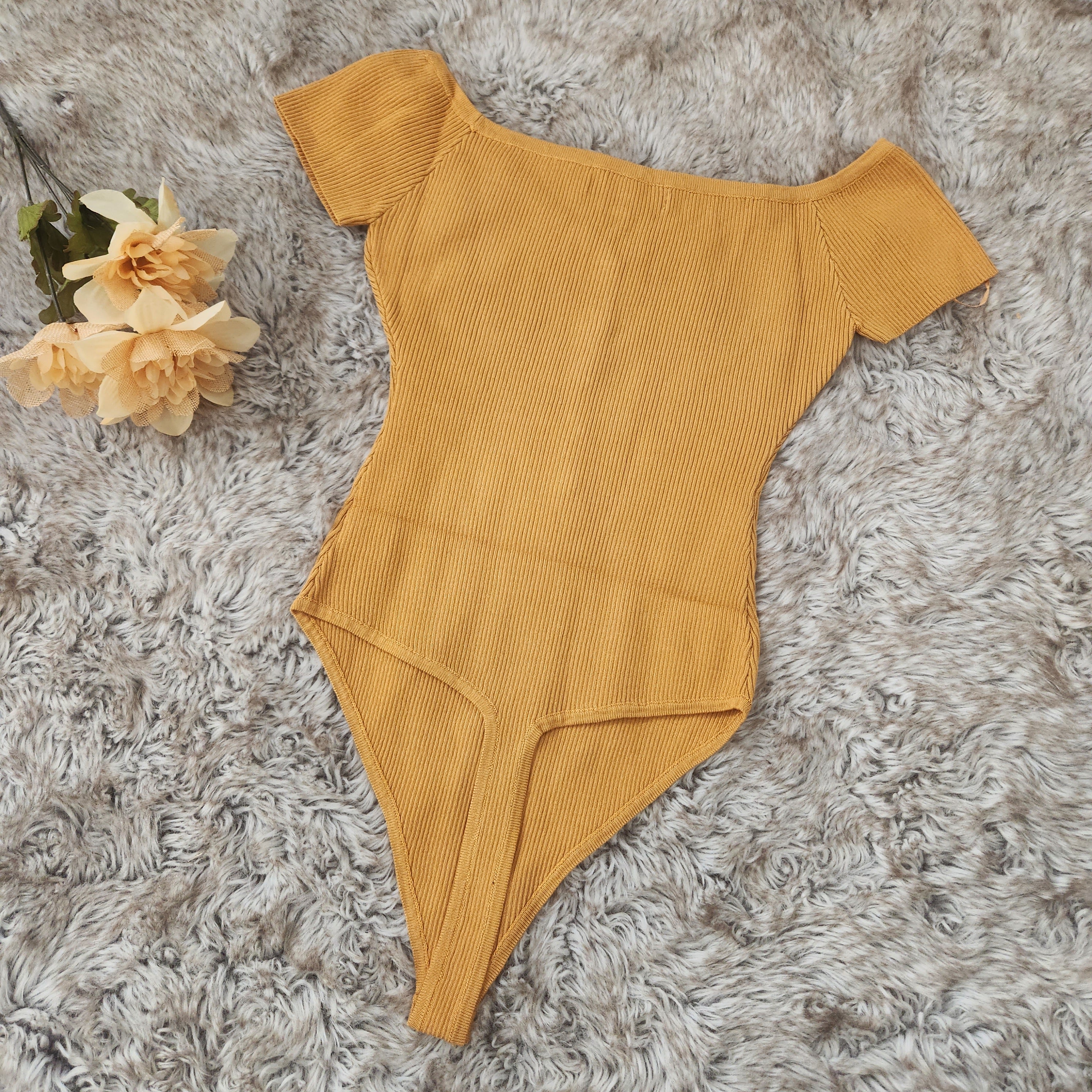 Libby Ribbed Bodysuit Bodysuit Love Tree