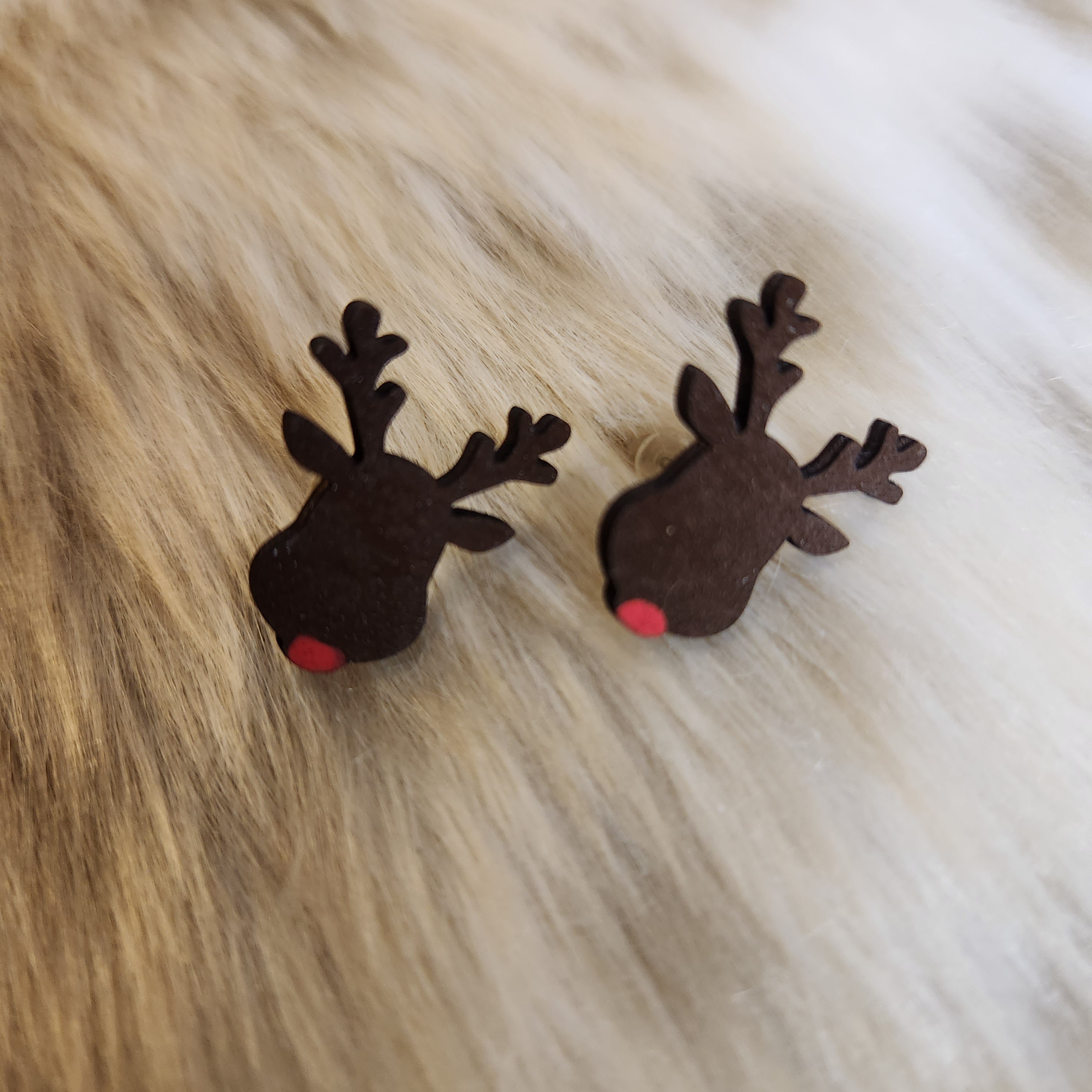 Reindeer Earrings Earrings Vintage Vibes Boutique