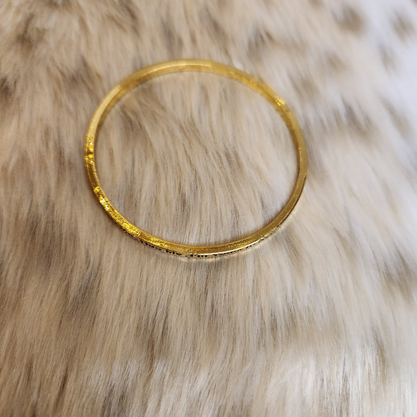 I'm Yours Engraved Bracelet  Vintage Vibes Boutique   