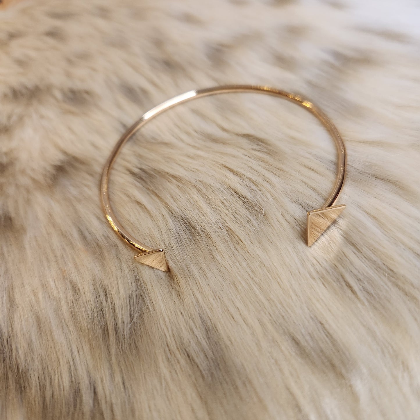 Triangle Bangle Bracelet  Vintage Vibes Boutique   