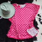 Camilla Checked Out Swimsuit Cover-up  Jess Lea   