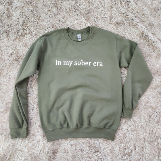 Sober Era Sweatshirt  Vintage Vibes Boutique   