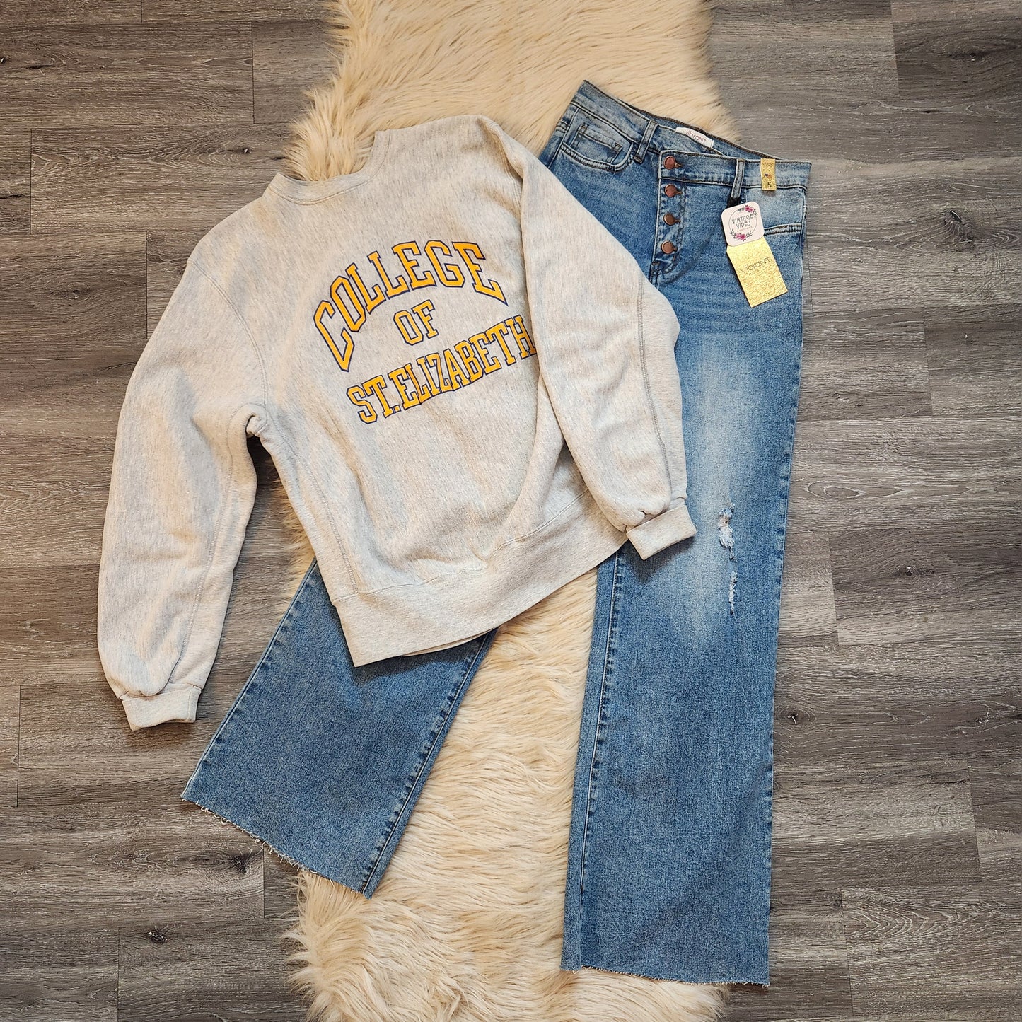 Vintage St. Elizabeth Sweatshirt Vintage Vibes Boutique