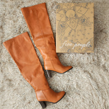  Free People Georgie Over-the-knee Boots in Saddle Free People