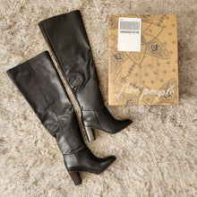  Free People Georgie Over-the-knee Boot in Black Free People