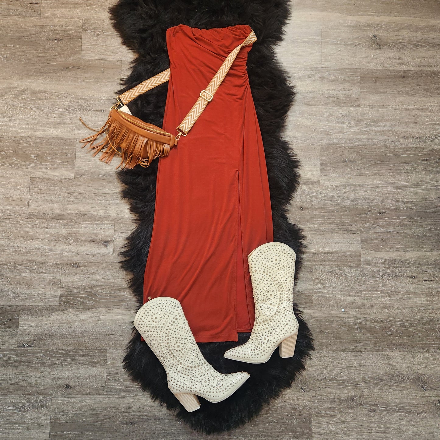 FP Hayley Midi Dress Vintage Vibes Boutique