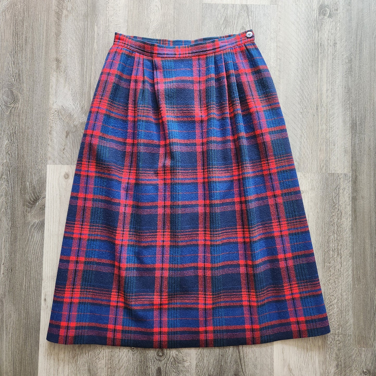 Pendleton Plaid Skirt Vintage Vibes Boutique