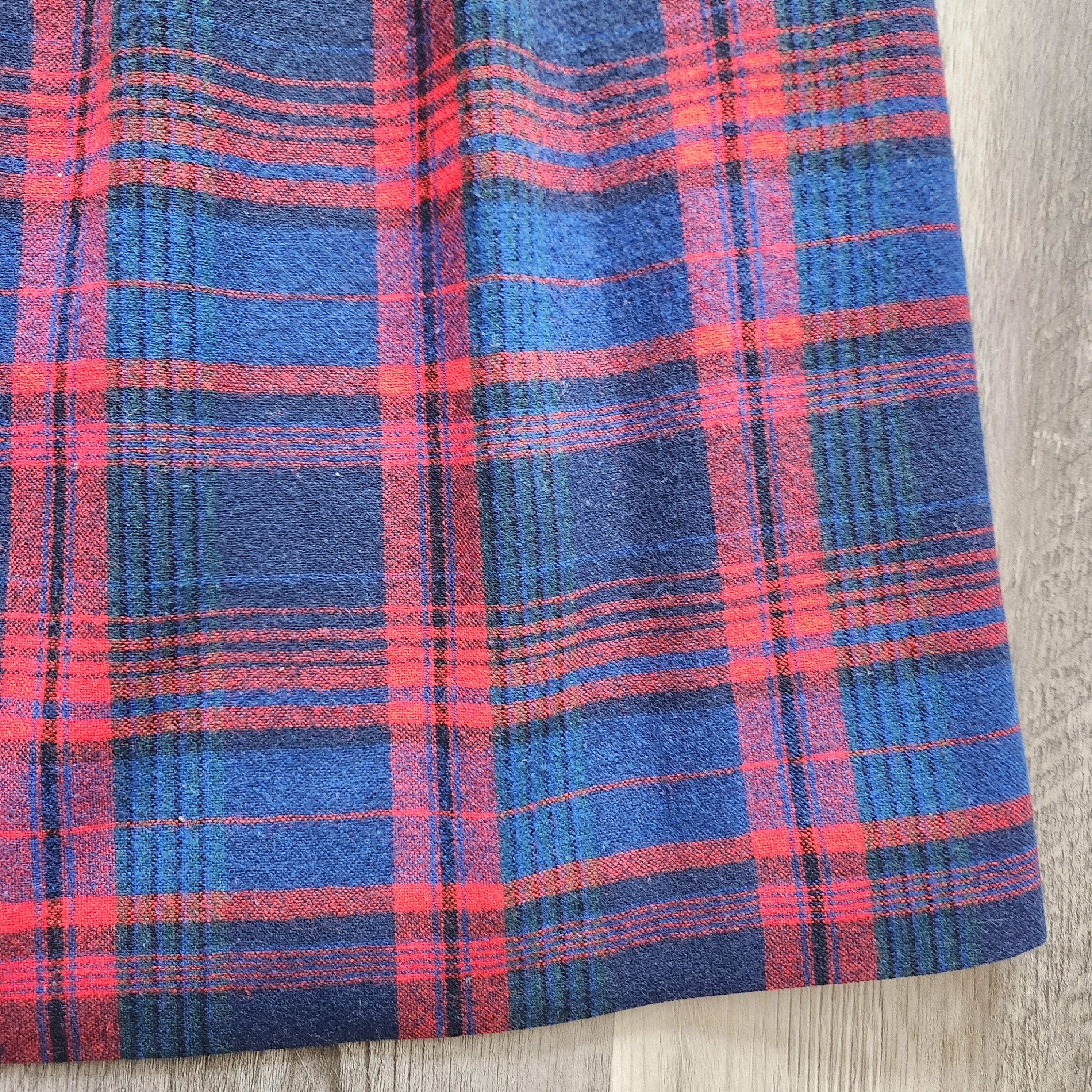 Pendleton Plaid Skirt Vintage Vibes Boutique