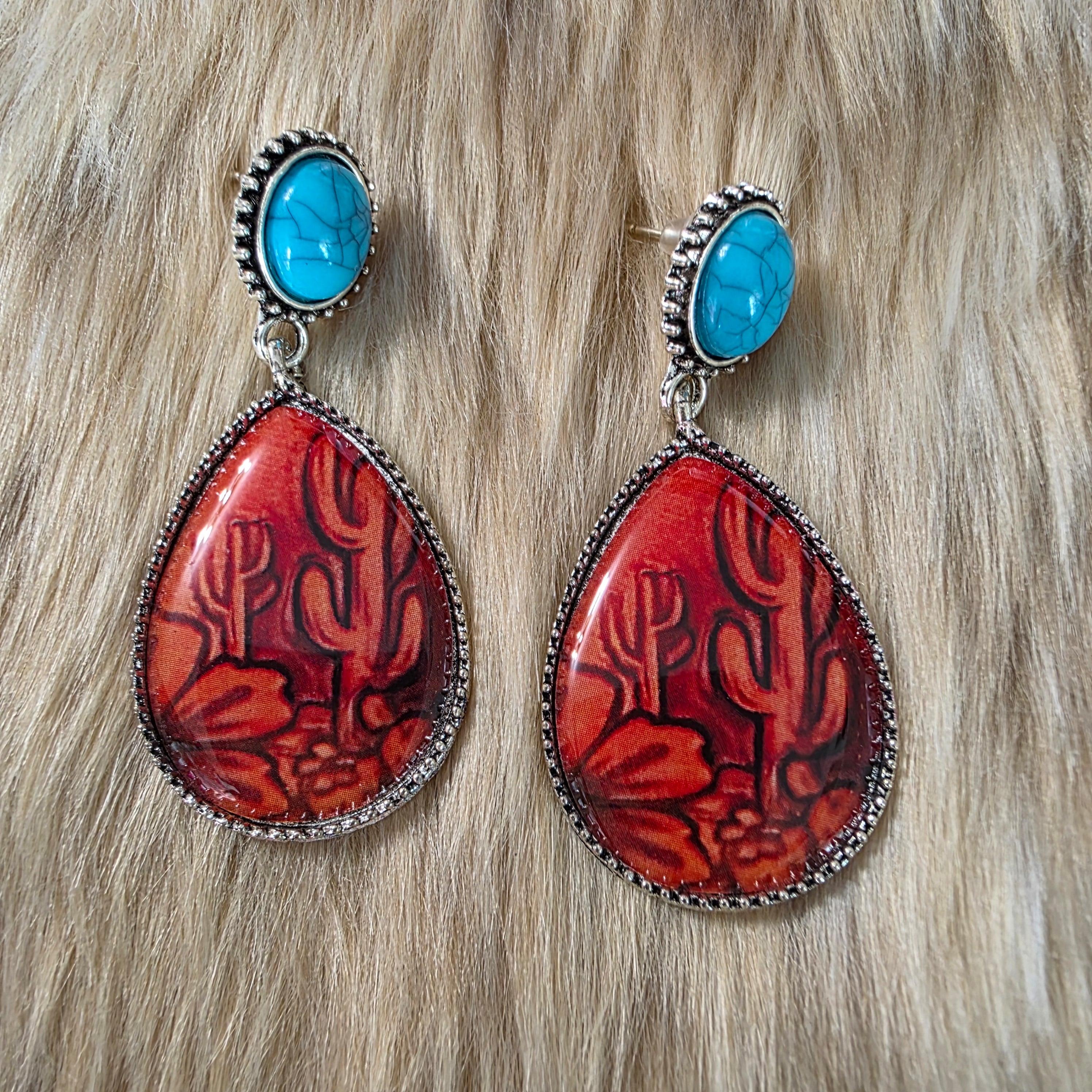 Canyon Sunset Earrings Earrings Vintage Vibes Boutique